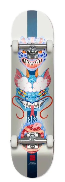 Chocolate Skateboard Dog Perfume Masks Kenny Anderson " Complete Skateboard - 8.25"
