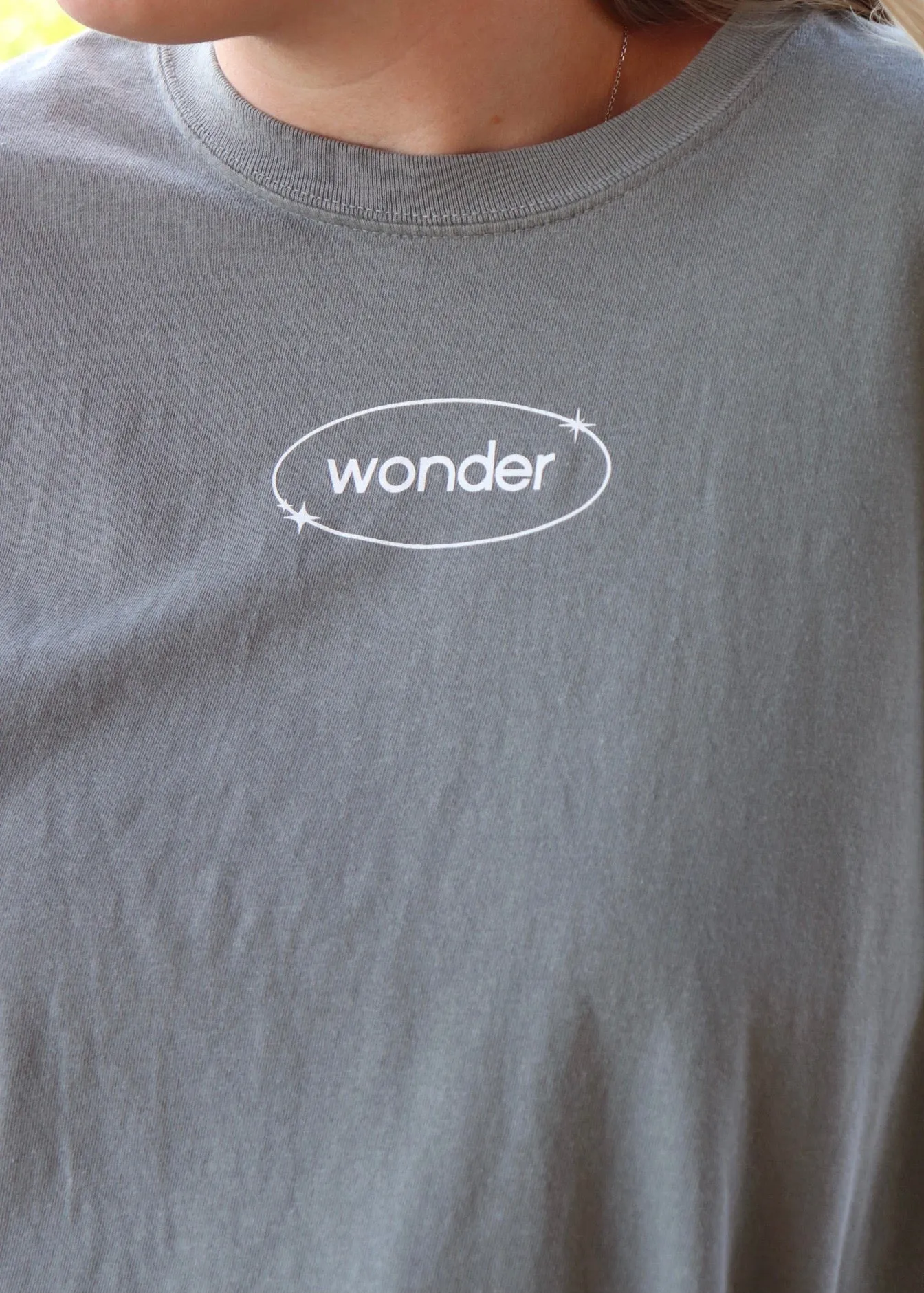 CHOOSE A NUMBER! TEE IN GREY