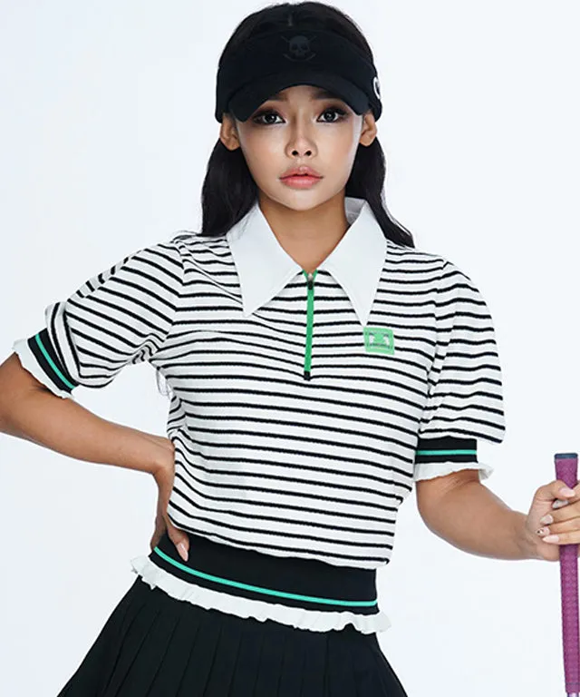 CHUCUCHU Spring Puff Top - Black