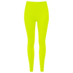 Citron Micro Rib Wide Band Legging