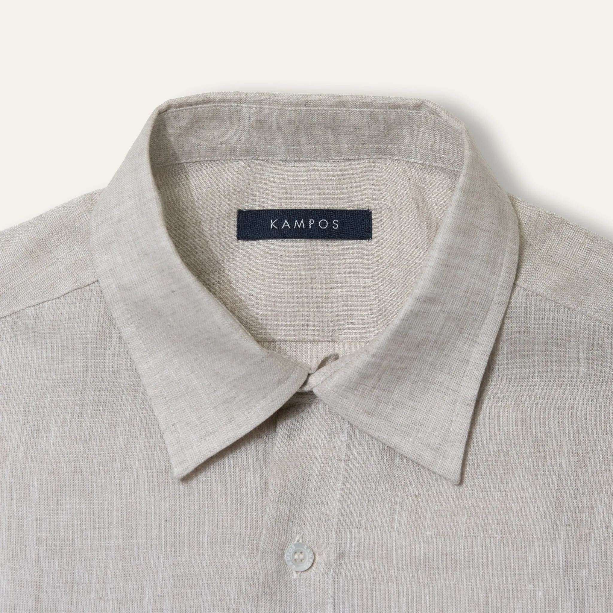 Classic Linen Shirt Sand