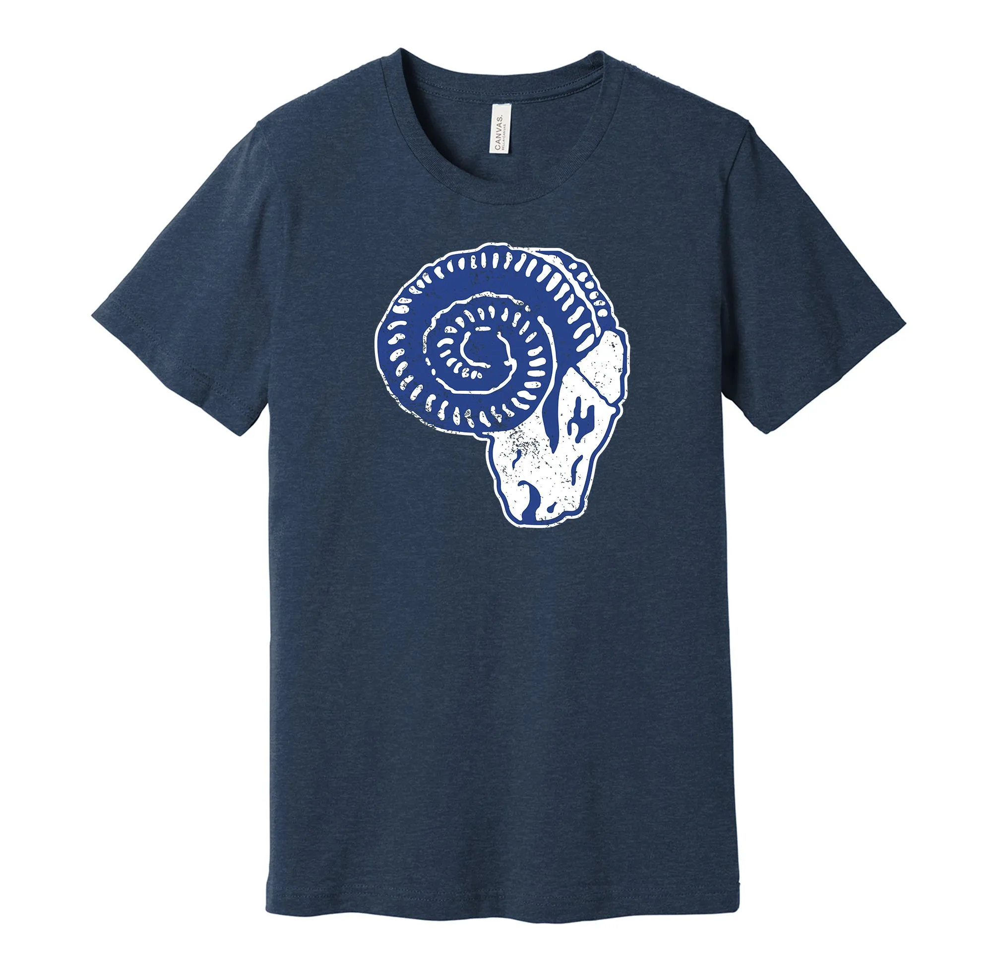 Cleveland Rams 1930s Distressed Logo - Defunct Ohio Sports Team Shirt - Celebrate Football Heritage and History - Hyper Than Hype Shirts