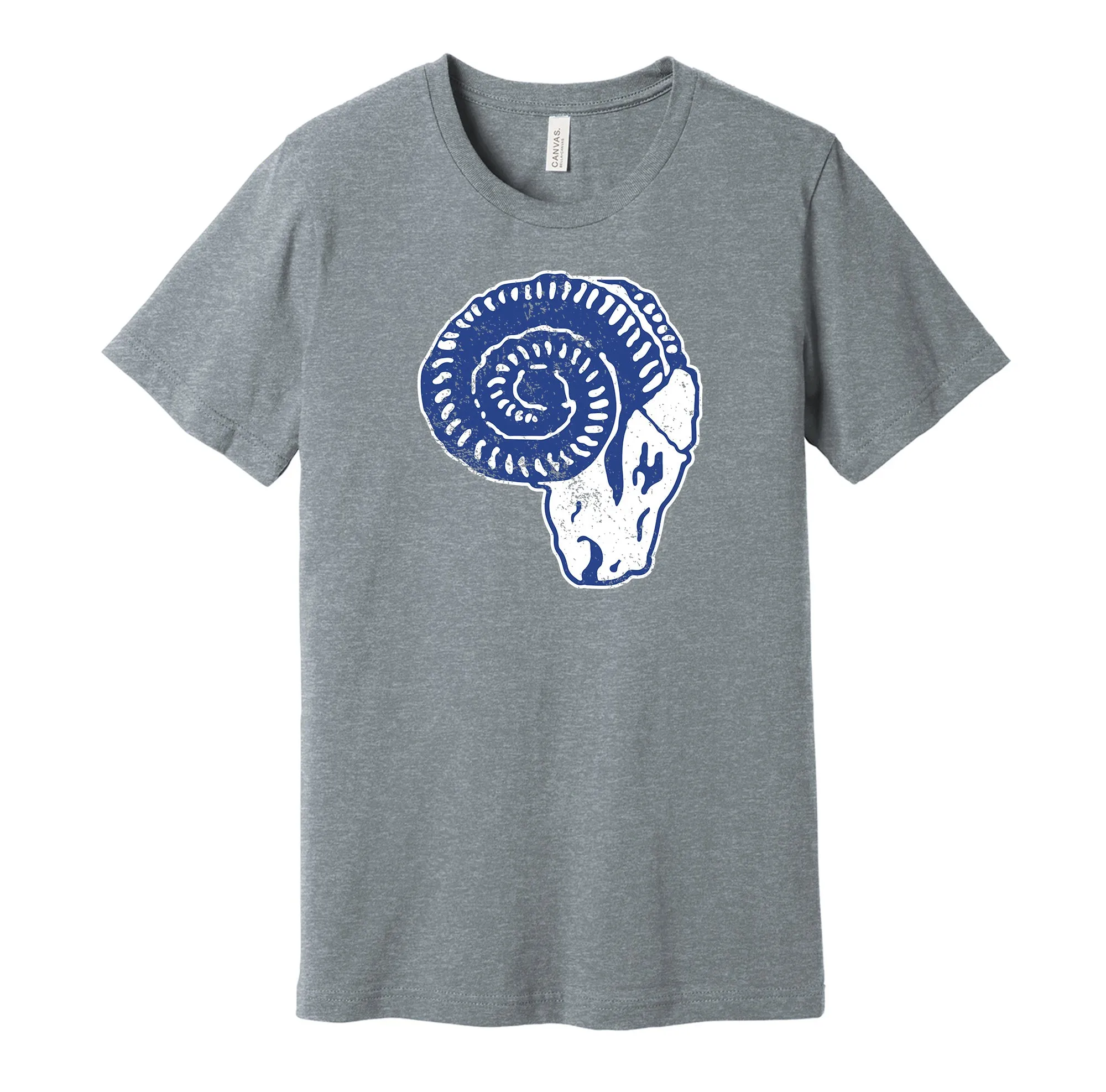 Cleveland Rams 1930s Distressed Logo - Defunct Ohio Sports Team Shirt - Celebrate Football Heritage and History - Hyper Than Hype Shirts
