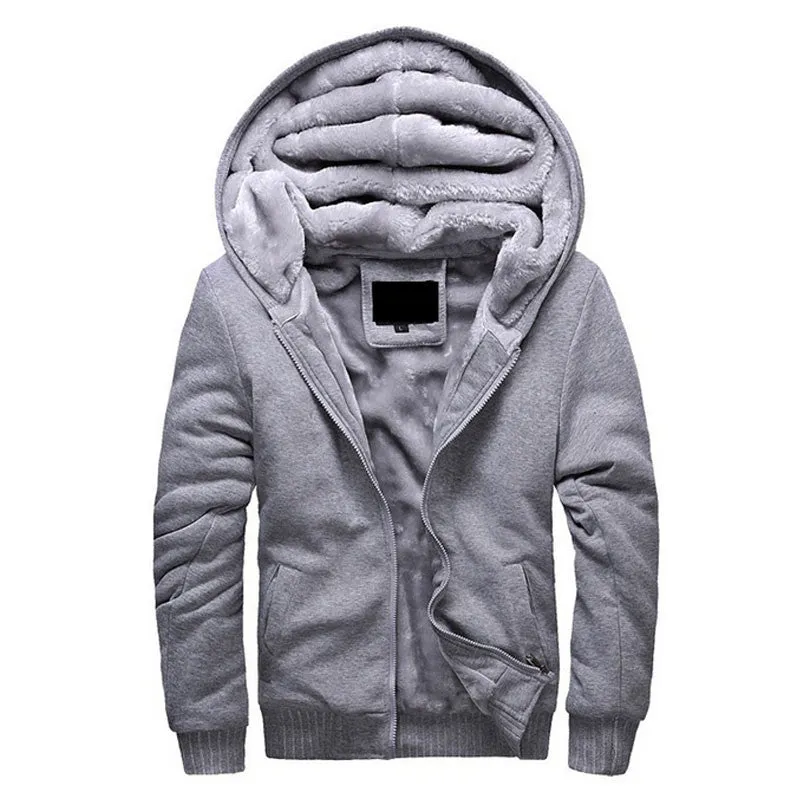 Clothing Mens Hooded Hoodies Men Sweatshirt Fashion Hoody Thick Warm Hoodie Cotton Slim Male Coat Outerwear Plus Size