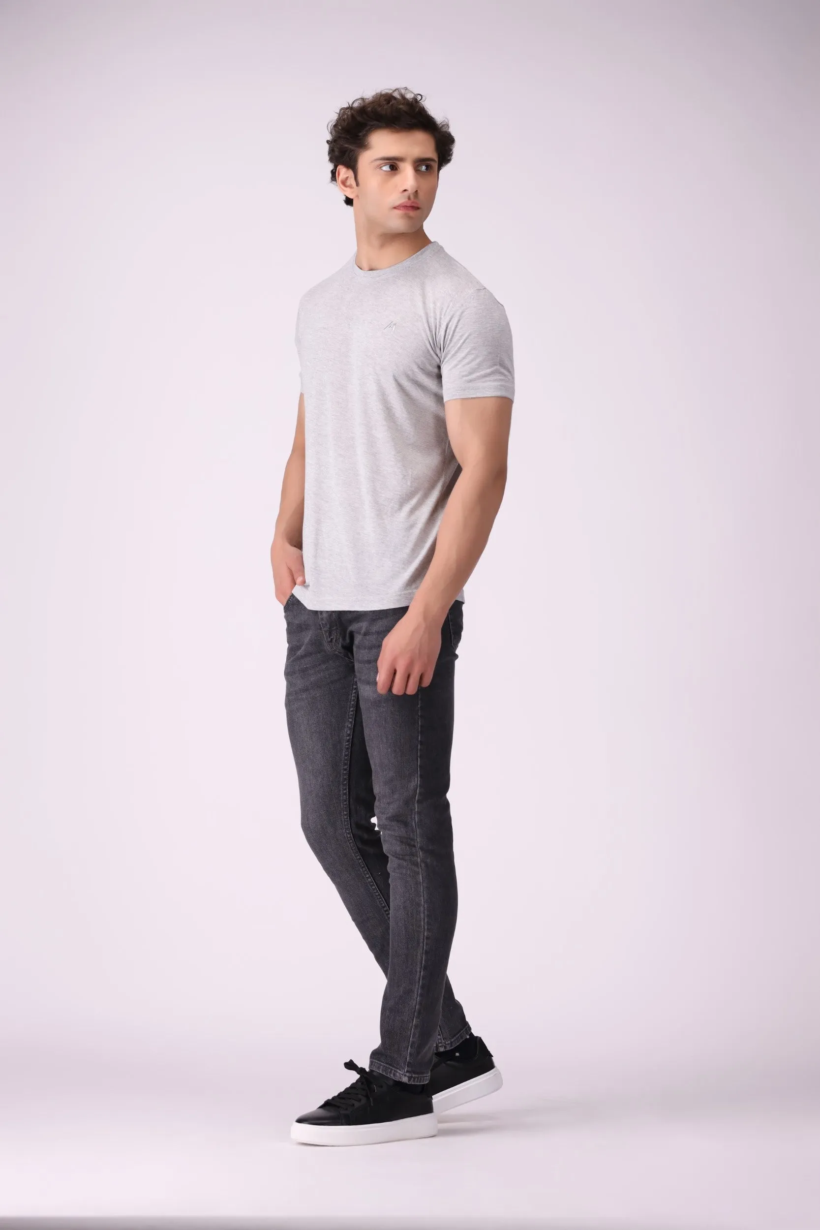 CloudSoft Ash-Grey T-Shirt