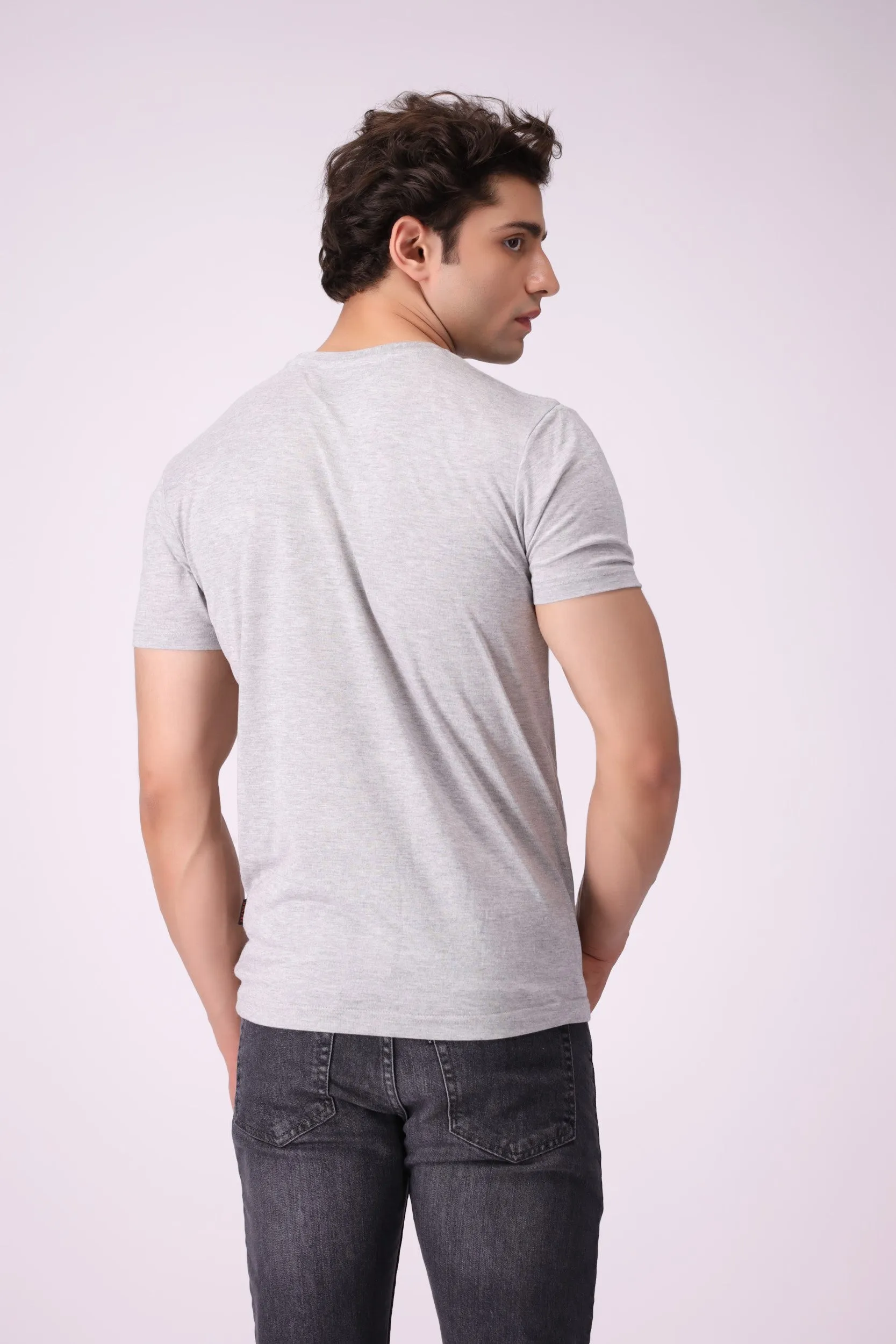 CloudSoft Ash-Grey T-Shirt