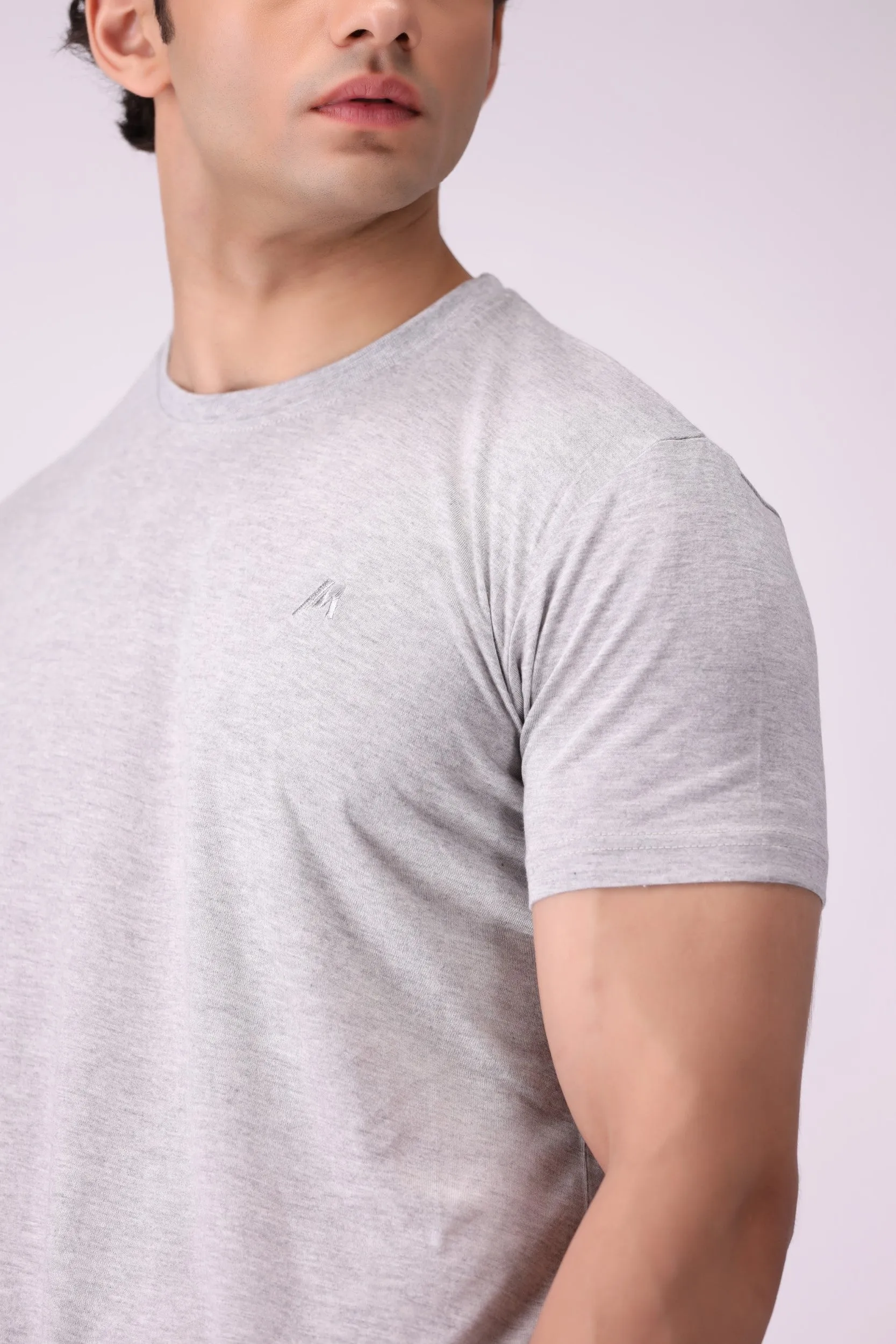 CloudSoft Ash-Grey T-Shirt