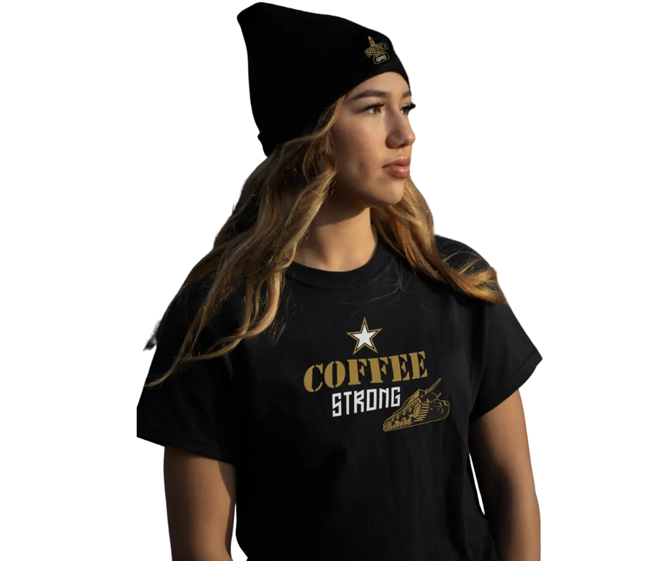 Coffee Strong Ladies' Boyfriend T-Shirt