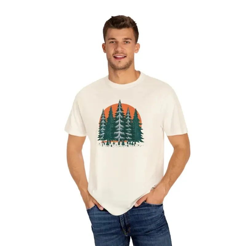 Comfy Conifer Trees Forest t Shirt