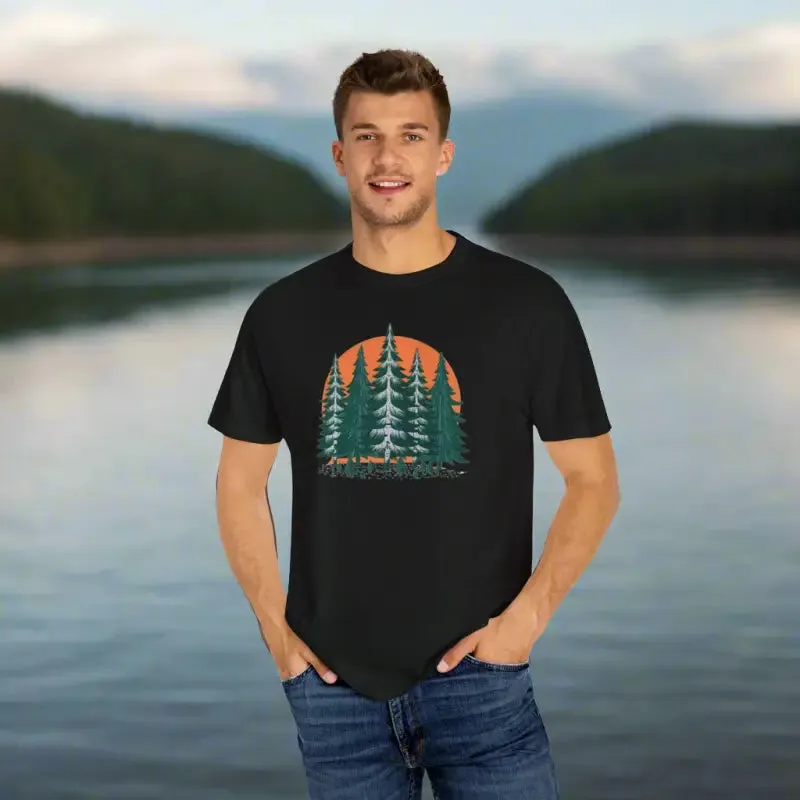 Comfy Conifer Trees Forest t Shirt