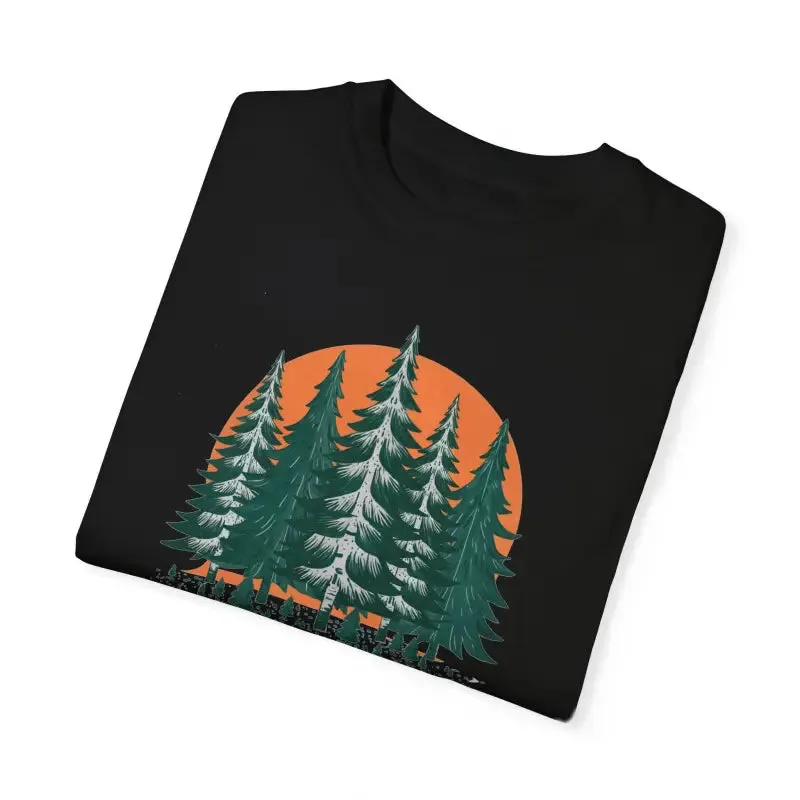 Comfy Conifer Trees Forest t Shirt