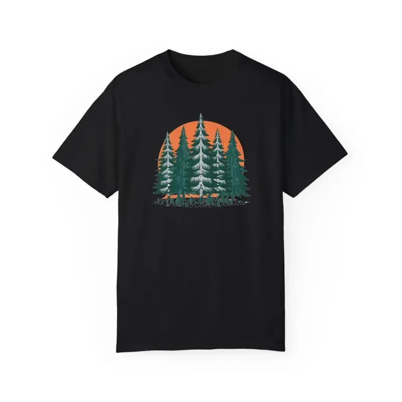 Comfy Conifer Trees Forest t Shirt