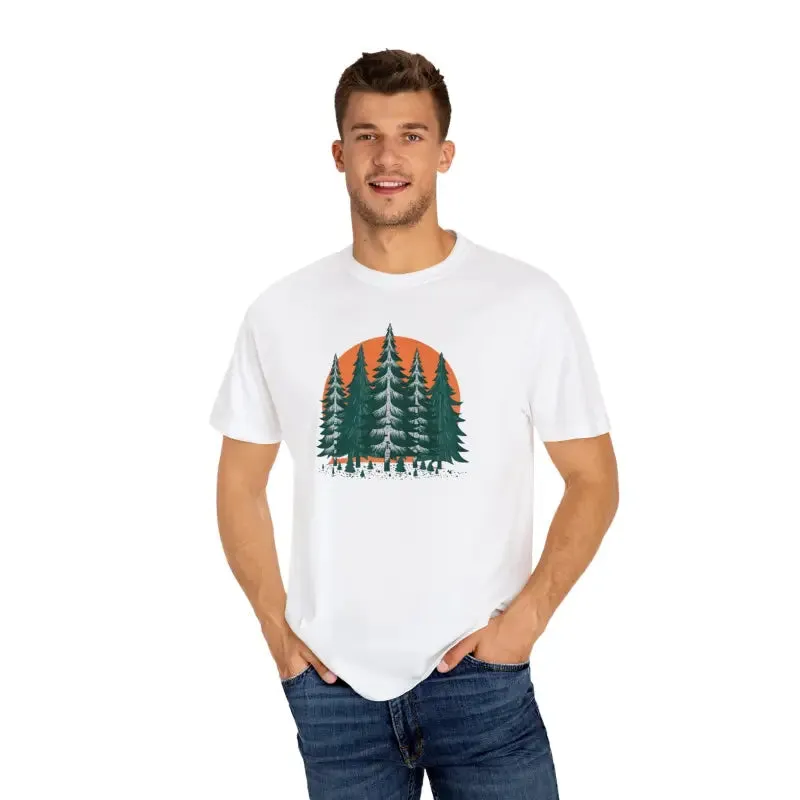 Comfy Conifer Trees Forest t Shirt