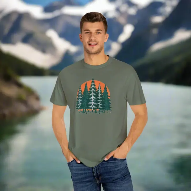Comfy Conifer Trees Forest t Shirt