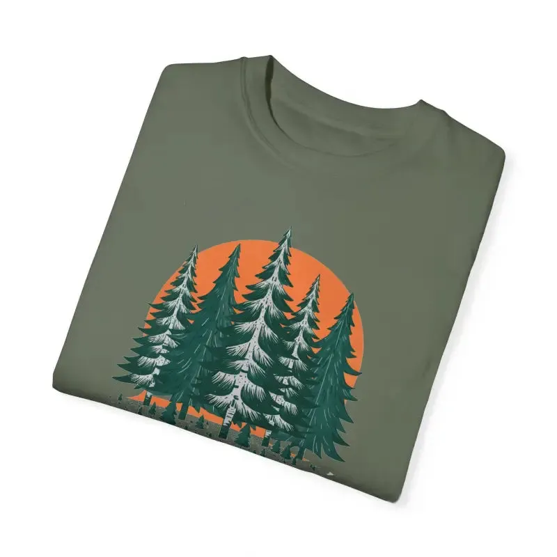 Comfy Conifer Trees Forest t Shirt
