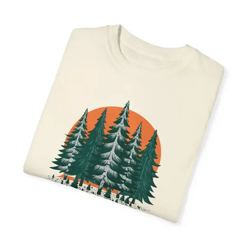 Comfy Conifer Trees Forest t Shirt