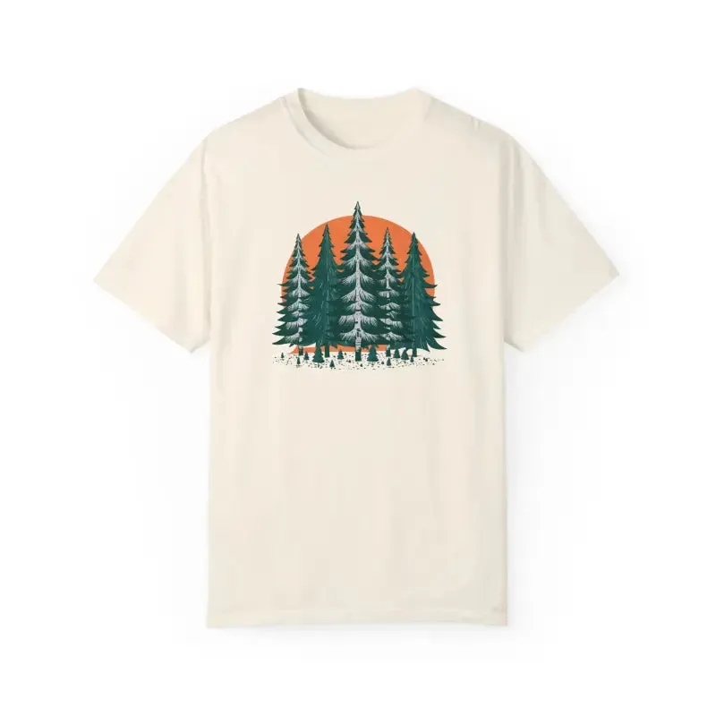 Comfy Conifer Trees Forest t Shirt