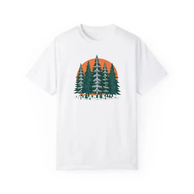 Comfy Conifer Trees Forest t Shirt