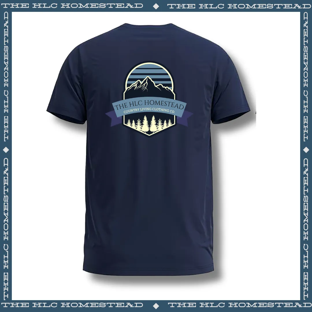 Country Living Logo T-shirt - Blue