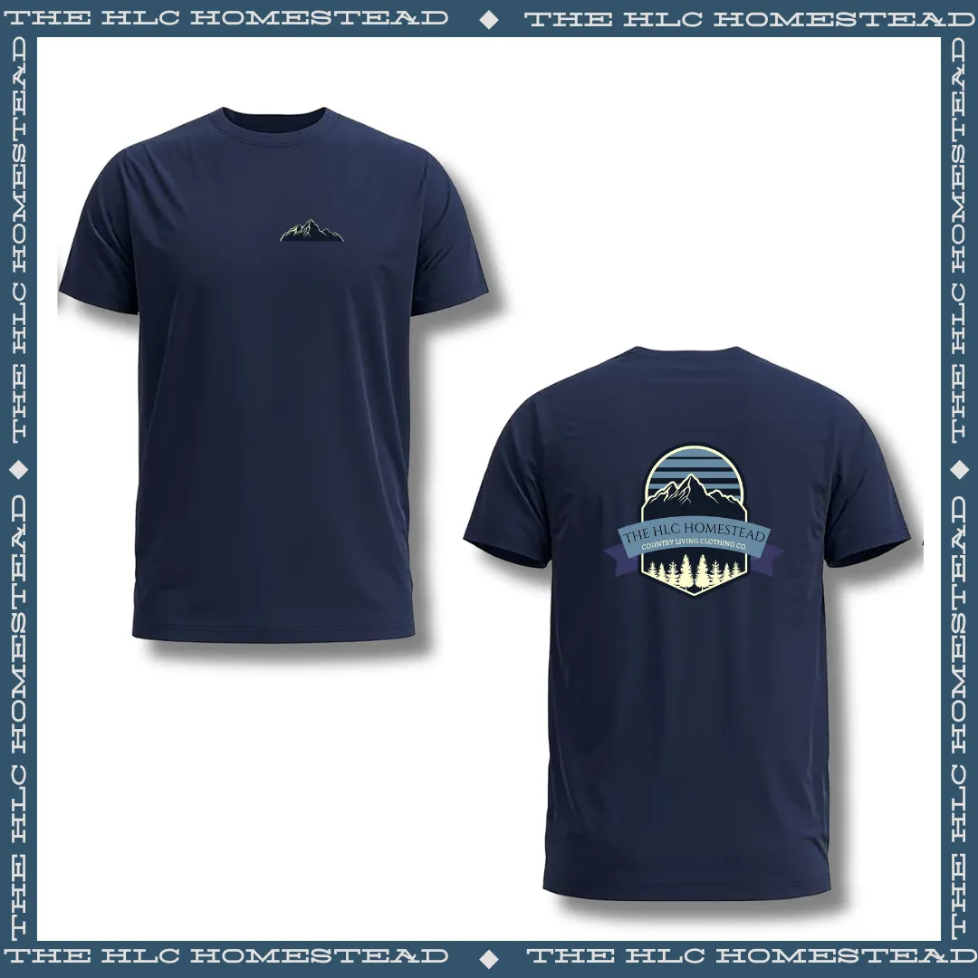 Country Living Logo T-shirt - Blue