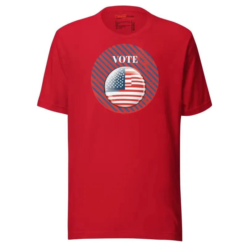Cozy Patriotic Vote t Shirt Election Season Tee