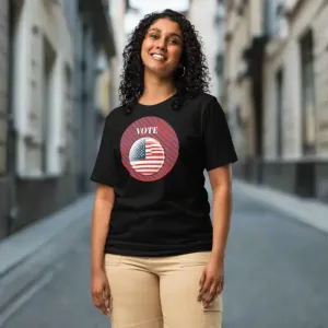 Cozy Patriotic Vote t Shirt Election Season Tee