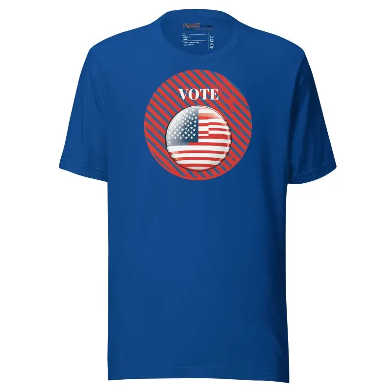 Cozy Patriotic Vote t Shirt Election Season Tee