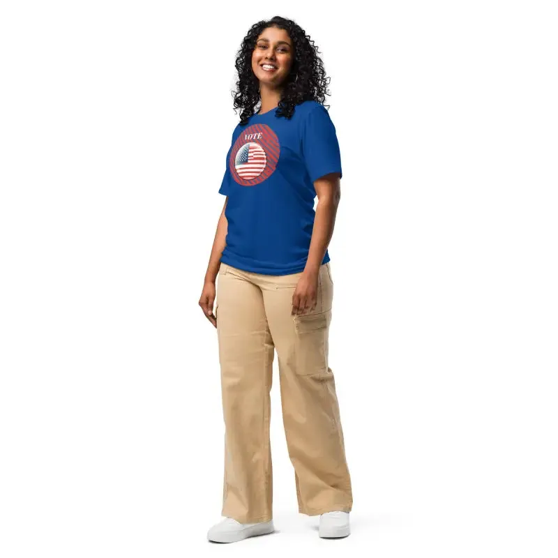 Cozy Patriotic Vote t Shirt Election Season Tee
