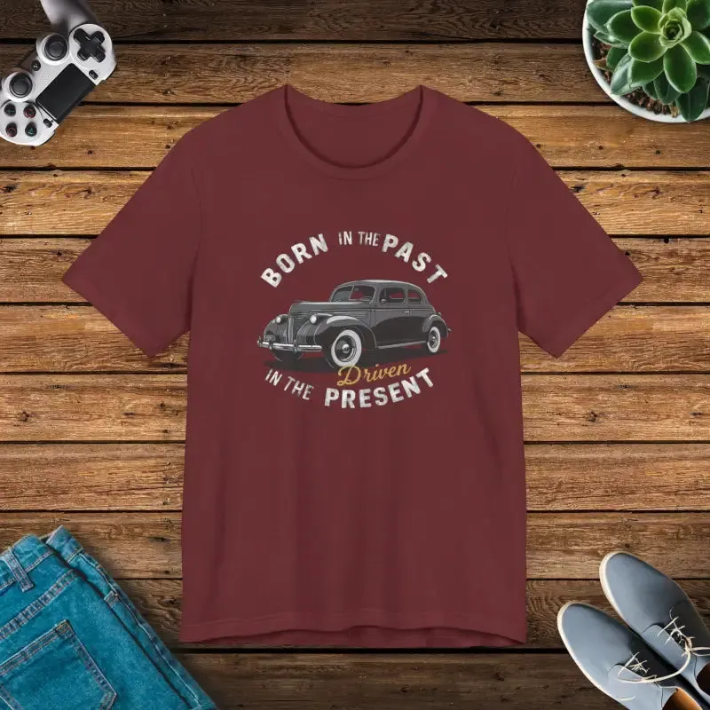 Cozy Vintage Car Design t Shirt for Nostalgic Souls