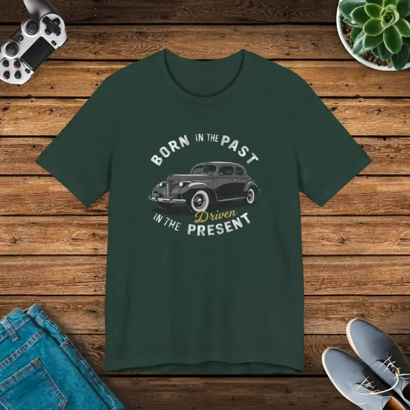 Cozy Vintage Car Design t Shirt for Nostalgic Souls