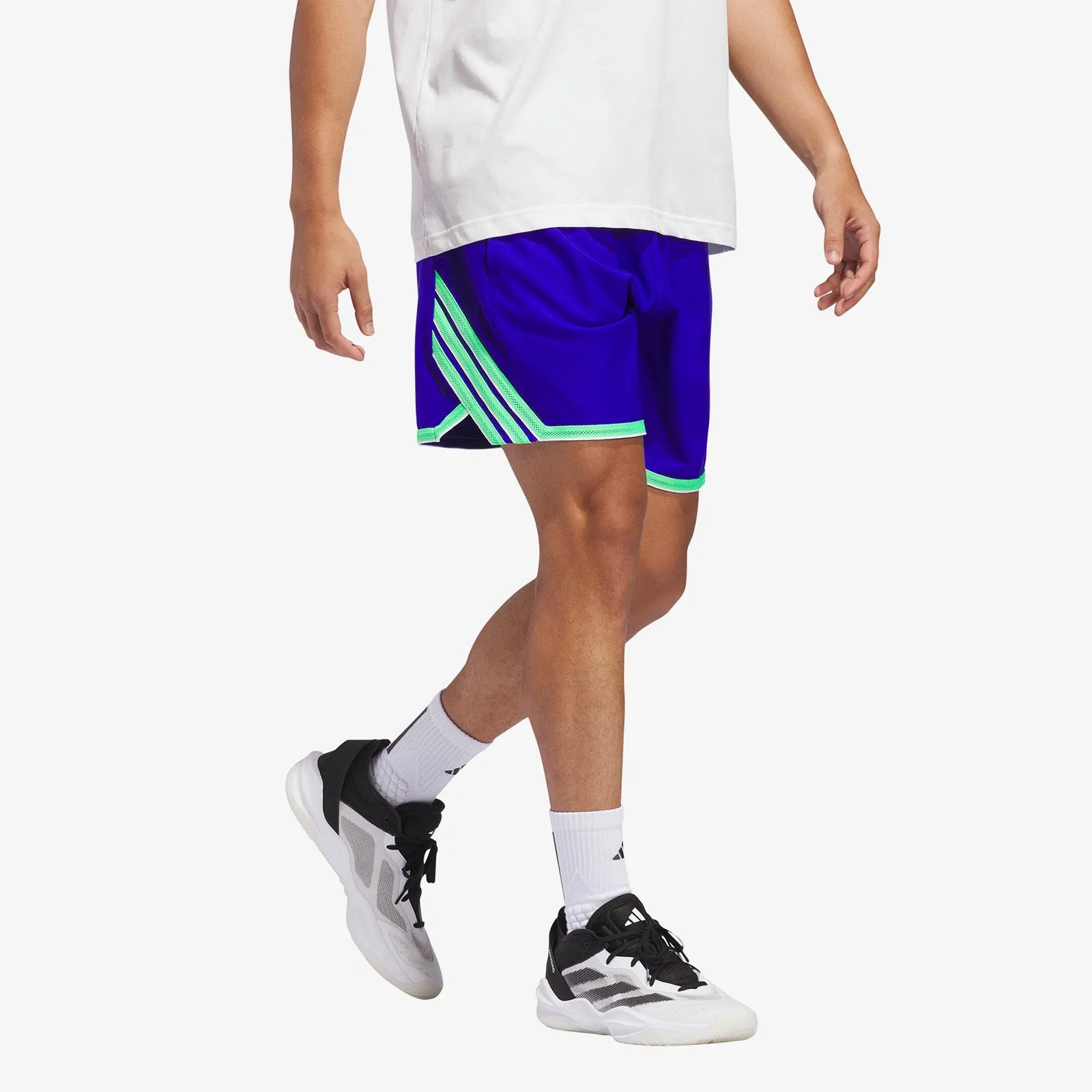 Crazy Lite Woven Shorts - Lucid Blue/Green
