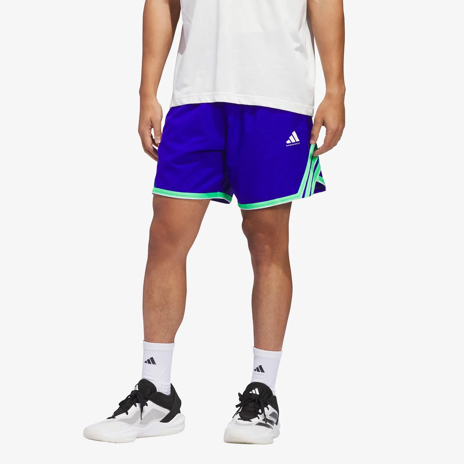 Crazy Lite Woven Shorts - Lucid Blue/Green