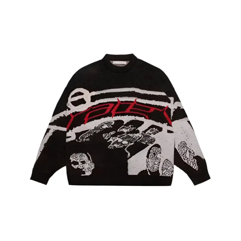 Creative Knitted Sweater
