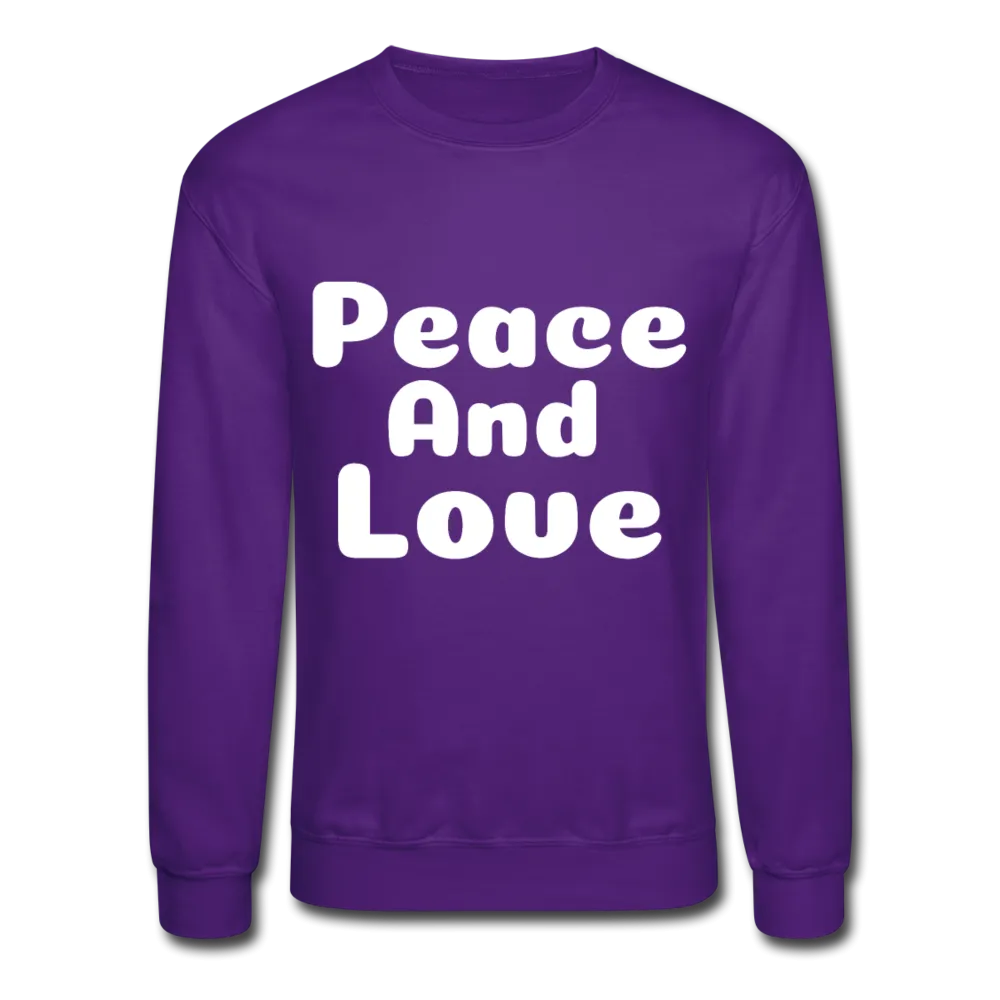 Crewneck Sweatshirt, positive message