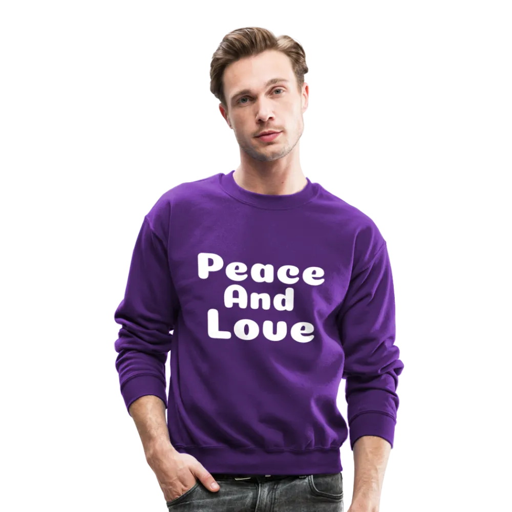 Crewneck Sweatshirt, positive message