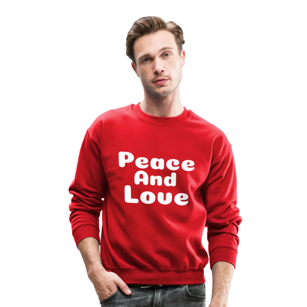 Crewneck Sweatshirt, positive message