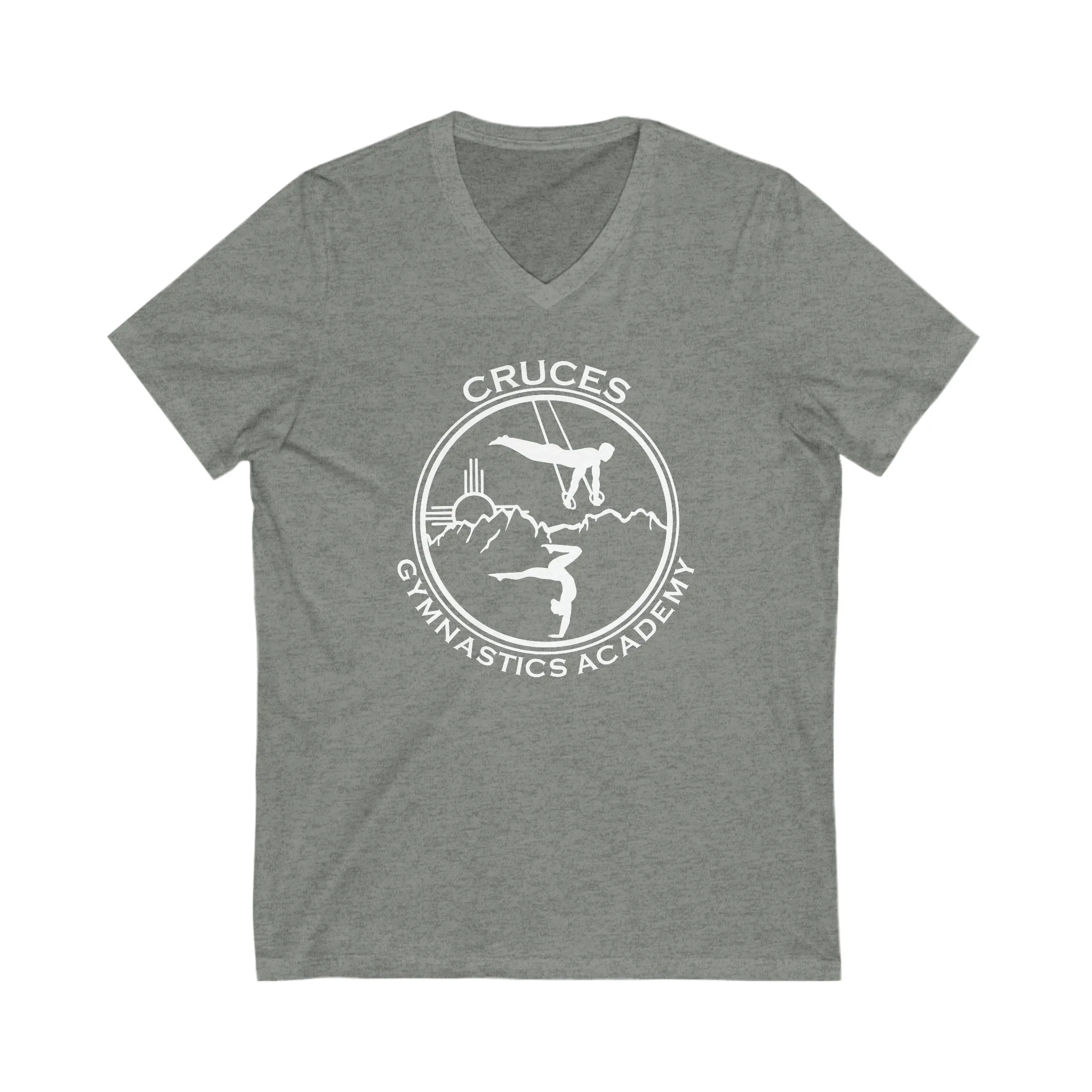 Cruces Gymnastics Unisex Fitted V-Neck T-Shirt