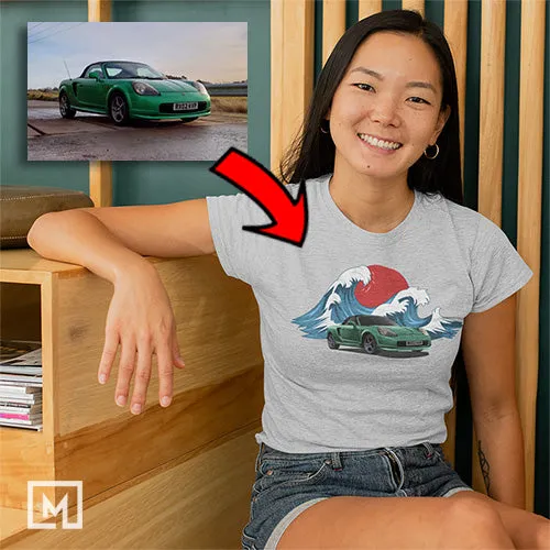 Custom Print for Women | Fitted T-shirt