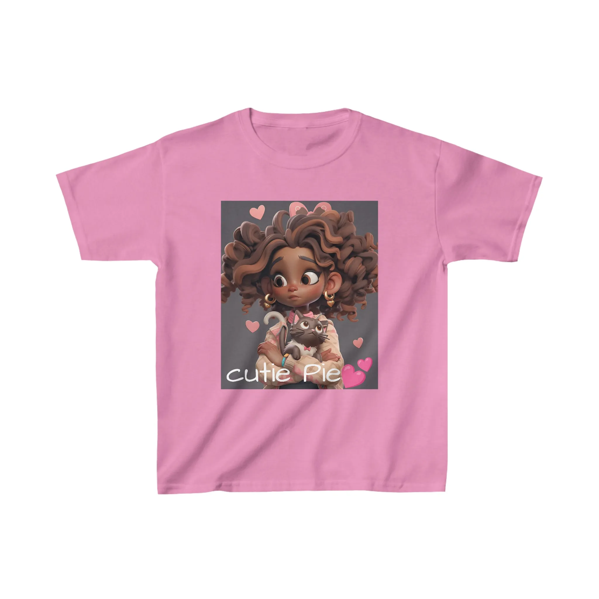 CUTIE Pie Kitty Kids Heavy Cotton™ Tee