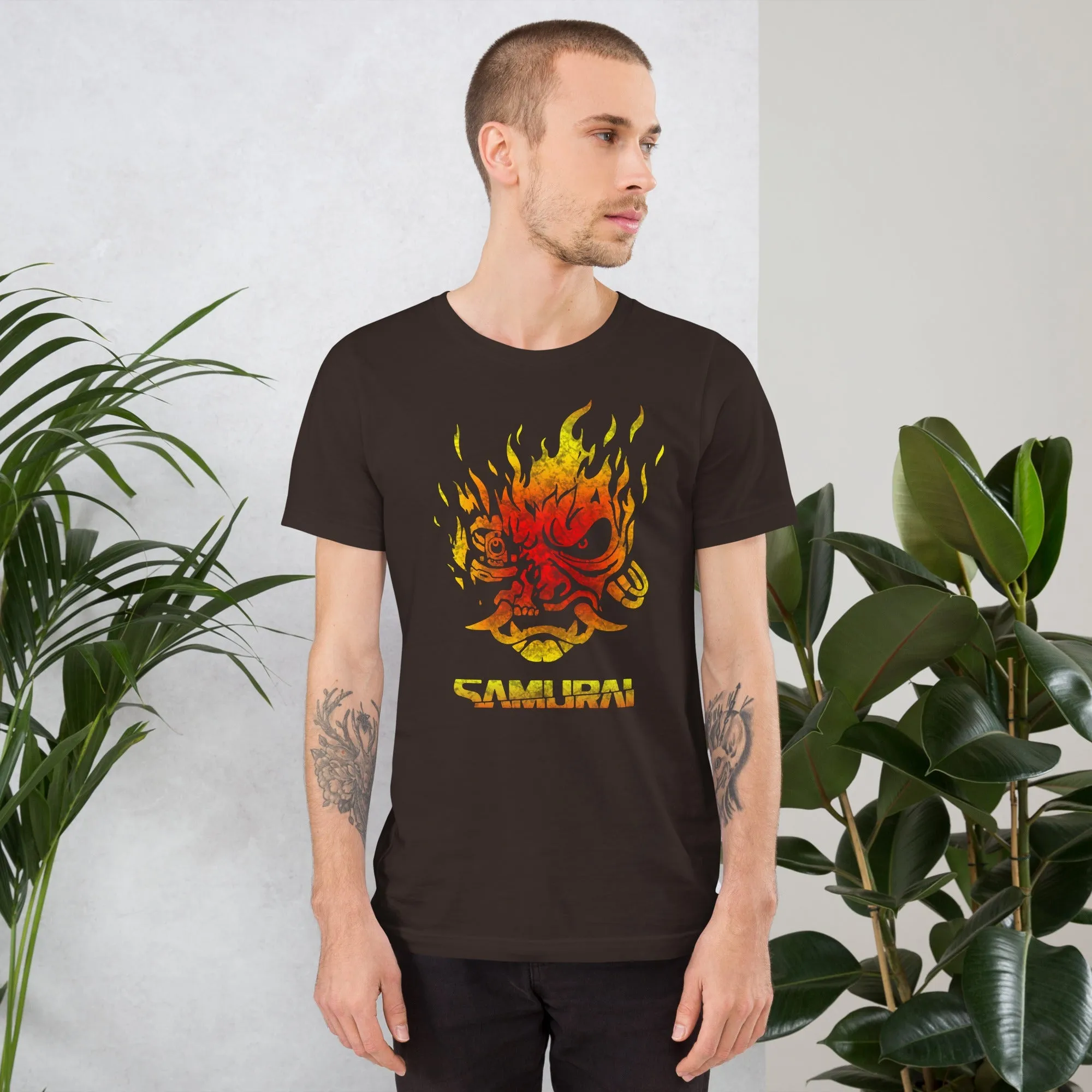 Cyber Samurai Demon T-shirt