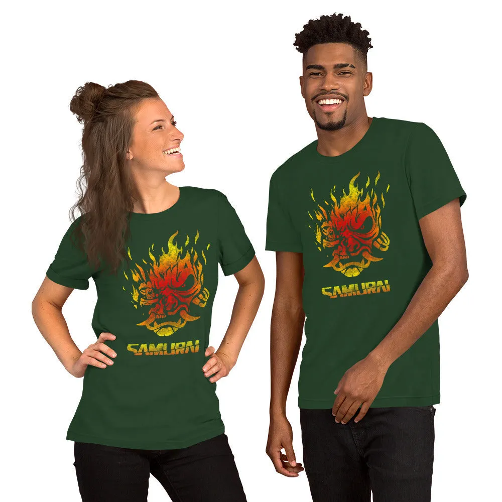 Cyber Samurai Demon T-shirt