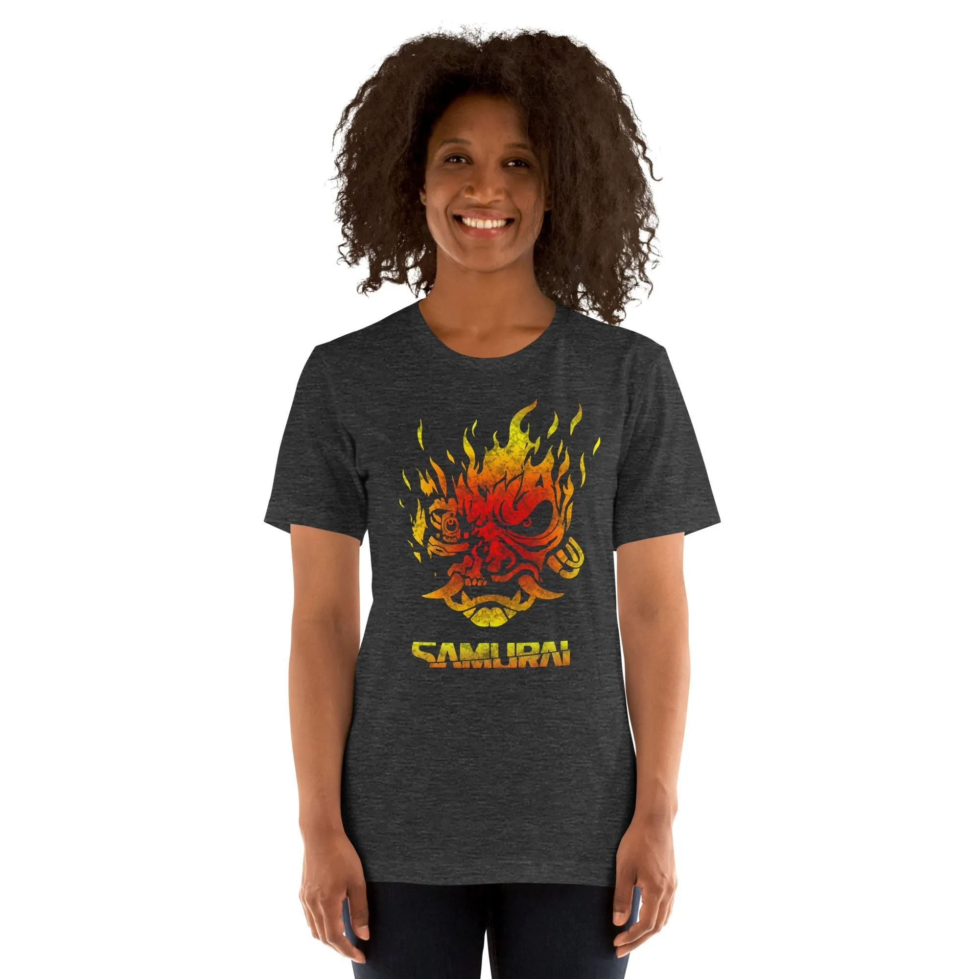 Cyber Samurai Demon T-shirt