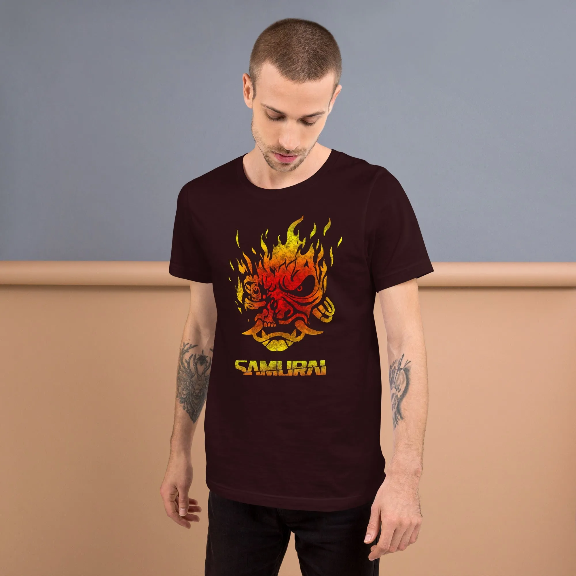 Cyber Samurai Demon T-shirt