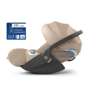 CYBEX Cloud T i-Size Plus Car Seat - Cozy Beige
