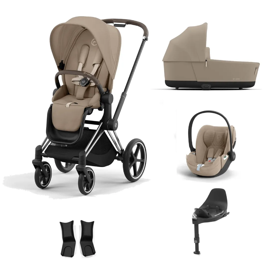 Cybex Priam Cloud T i-Size Bundles - Cozy Beige