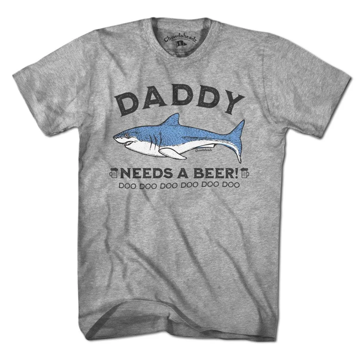 Daddy Shark Needs a Beer T-Shirt