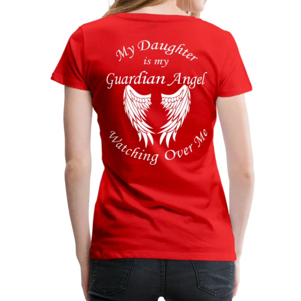 Daughter Guardian Angel Women’s Premium T-Shirt (CK3553)