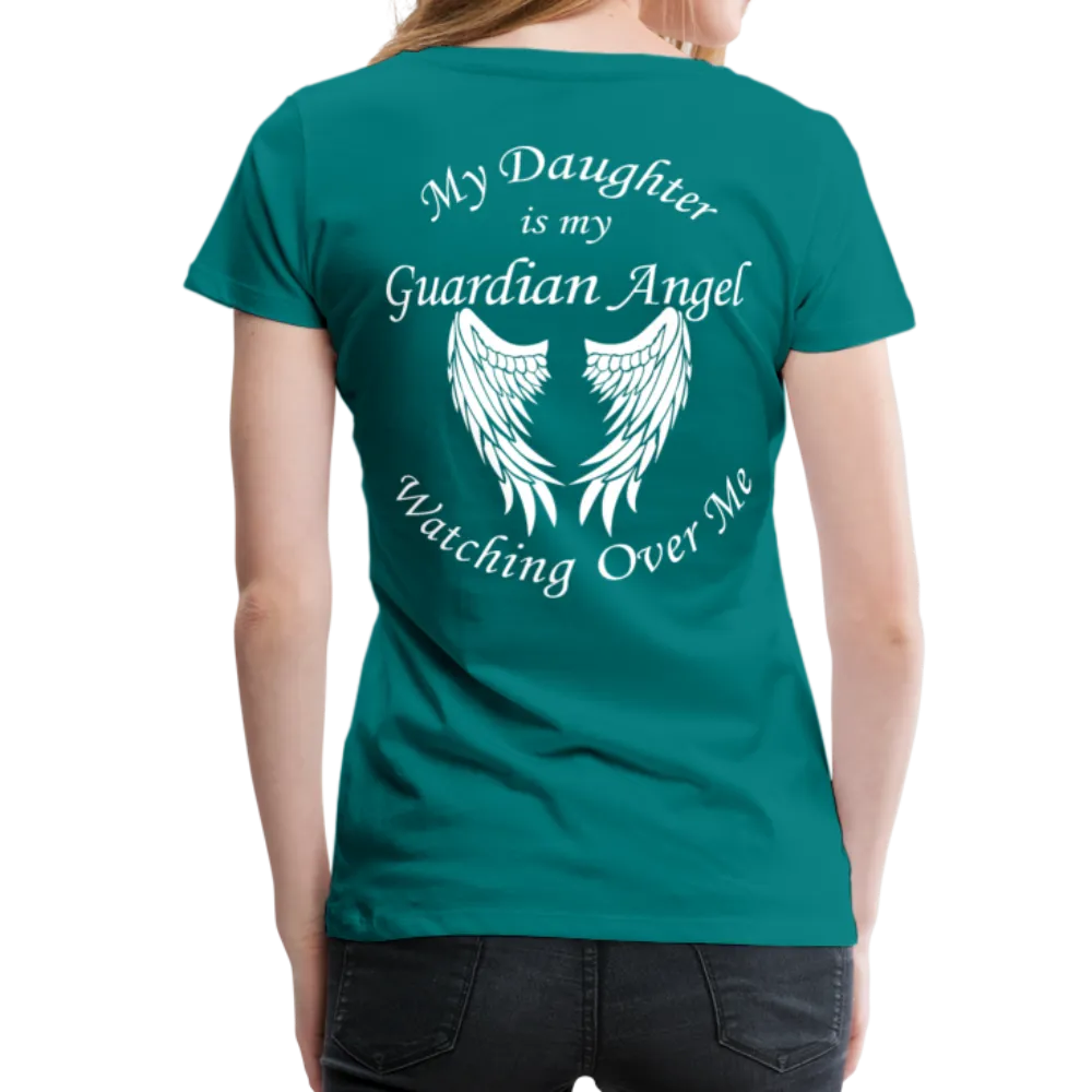 Daughter Guardian Angel Women’s Premium T-Shirt (CK3553)