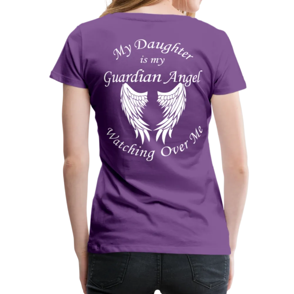 Daughter Guardian Angel Women’s Premium T-Shirt (CK3553)