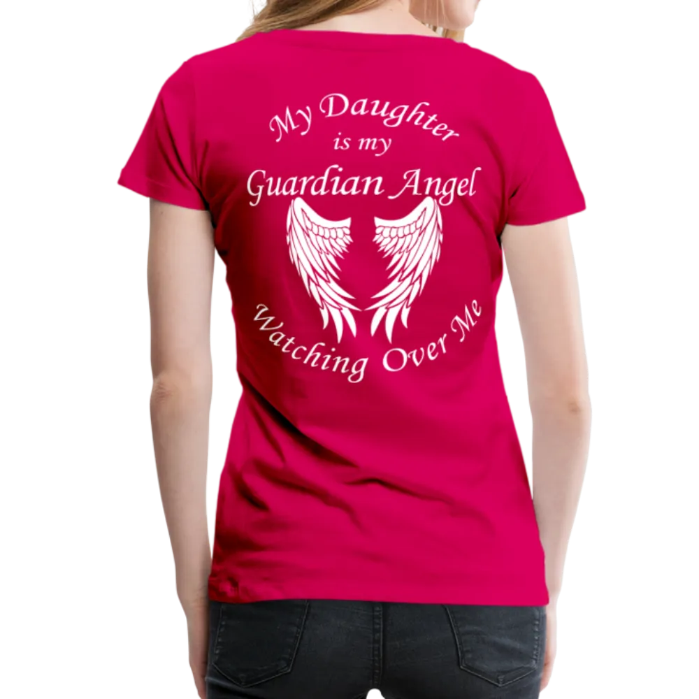Daughter Guardian Angel Women’s Premium T-Shirt (CK3553)